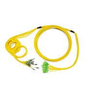 144F LC UPC beendete vor Flecken-Kabel-Monomode- G652D OFNR 3