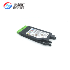 High Density MTP Fiber Cassettes 8 Ports Single Mode Type A Quad LC/APC Connector