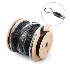 Custom Pre Terminated Fiber Cable Indoor/outdoor Single Mode 4/6/8/12 Core LC/SC with Pulling Eyes