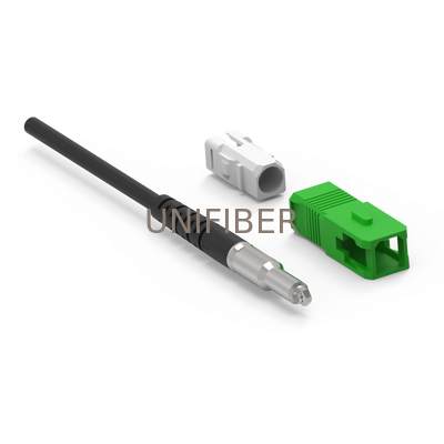 Pullable MTC-SC Through-wall Bullet SCAPC pre-connectorized FTTH Drop patch cord