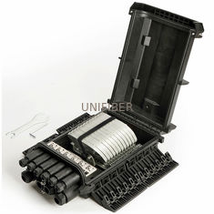 IP68 144 Core Fiber Optic Connection Box 12*12 Fiber Splicing Tray With Micro Type Splitters