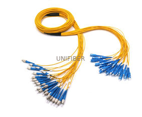 24 Core SC Upc To FC Upc LSZH OM3 Pre Terminated Patch Cord
