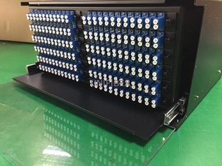 Duplex LC 4U 288 Port ODF Fiber Enclosure Box 23" Rack Mount