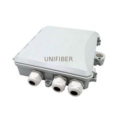Wall Mounted Fiber Optic Distribution Box 1x8 PLC Splitter