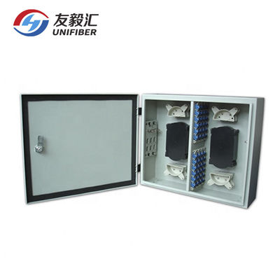 SC/LC/FC  IP65 FTTH Wall Mount Distribution Box 24/48 Port