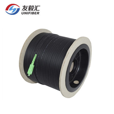 FTTH SC/APC G657A1 LSZH 150m Drop Cable Fiber Pigtail