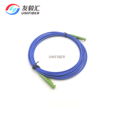 1550nm PM Fiber Patch Cord E2000/APC 3.0mm 1m Slow Axis For FTTP
