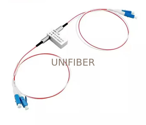 1x2 2x2 Umgehungsmechanischer optischer Schalter ohne Verriegelung 1310/1550nm 5V LC/UPC